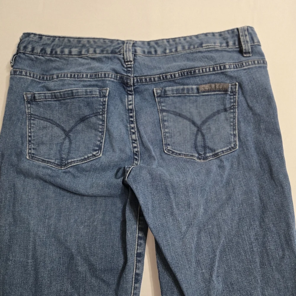 Calvin Klein Blue Bootcut Jeans